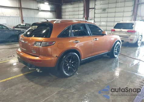 2005 Infiniti Fx35 z USA, uszkodzony, nr VIN JNRAS08W95X208948